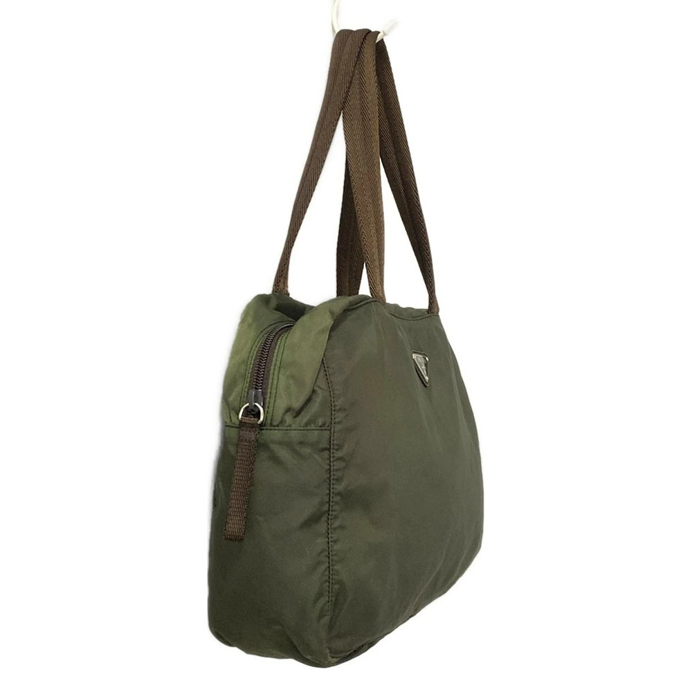 Prada brown handbag dark Green Khaki